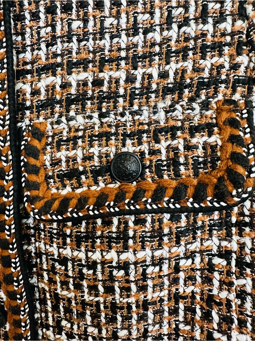 Christian Lacroix Tweed Pattern Evening Jacket NWT - Picture 5 of 7